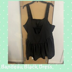 Black Bandeau Dress